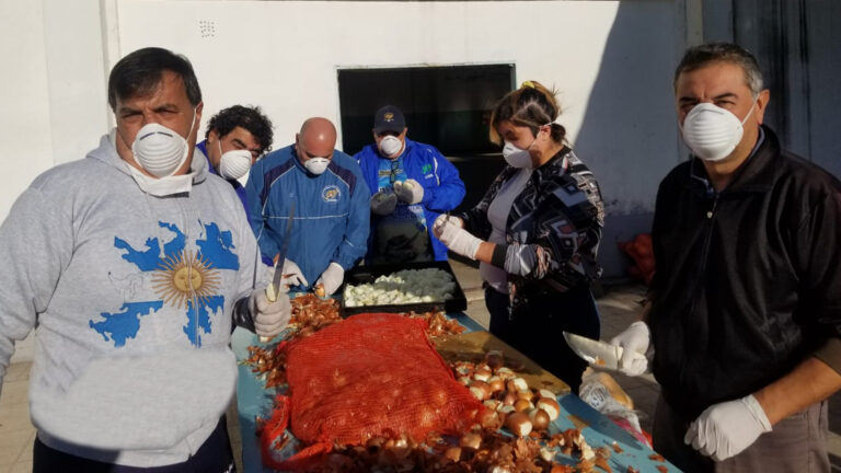 Covid-19: Veteranos de Malvinas trabajan junto al Ejército en La Matanza