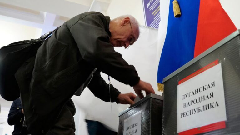 Elecciones Rusia 2024: empezaron a votar en los territorios ocupados de Ucrania 
