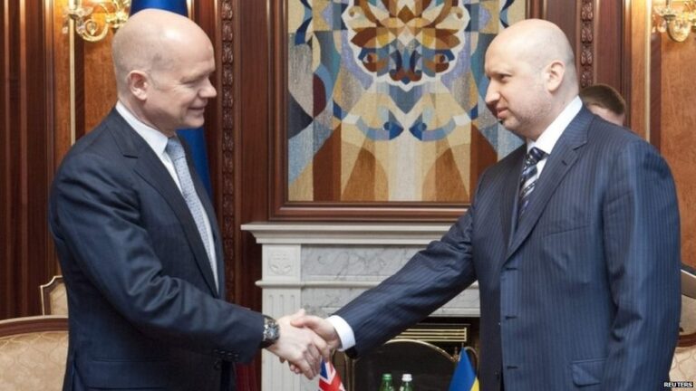 Ucrania denuncia la “violación de su integridad territorial”