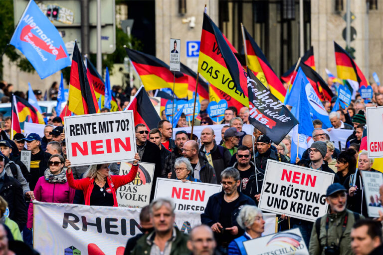 Polémica en Alemania: expulsan a un partido político por vínculos neonazis, espionaje y ¿sobornos?
