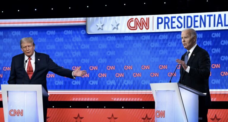 Ucrania, Medio Oriente, migración y economía: lo que dejó el primer debate presidencial entre Trump y Biden