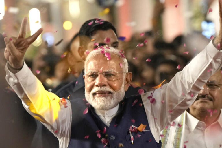 India enfrenta tiempos políticos agitados, tras el ajustado triunfo electoral de Narendra Modi
