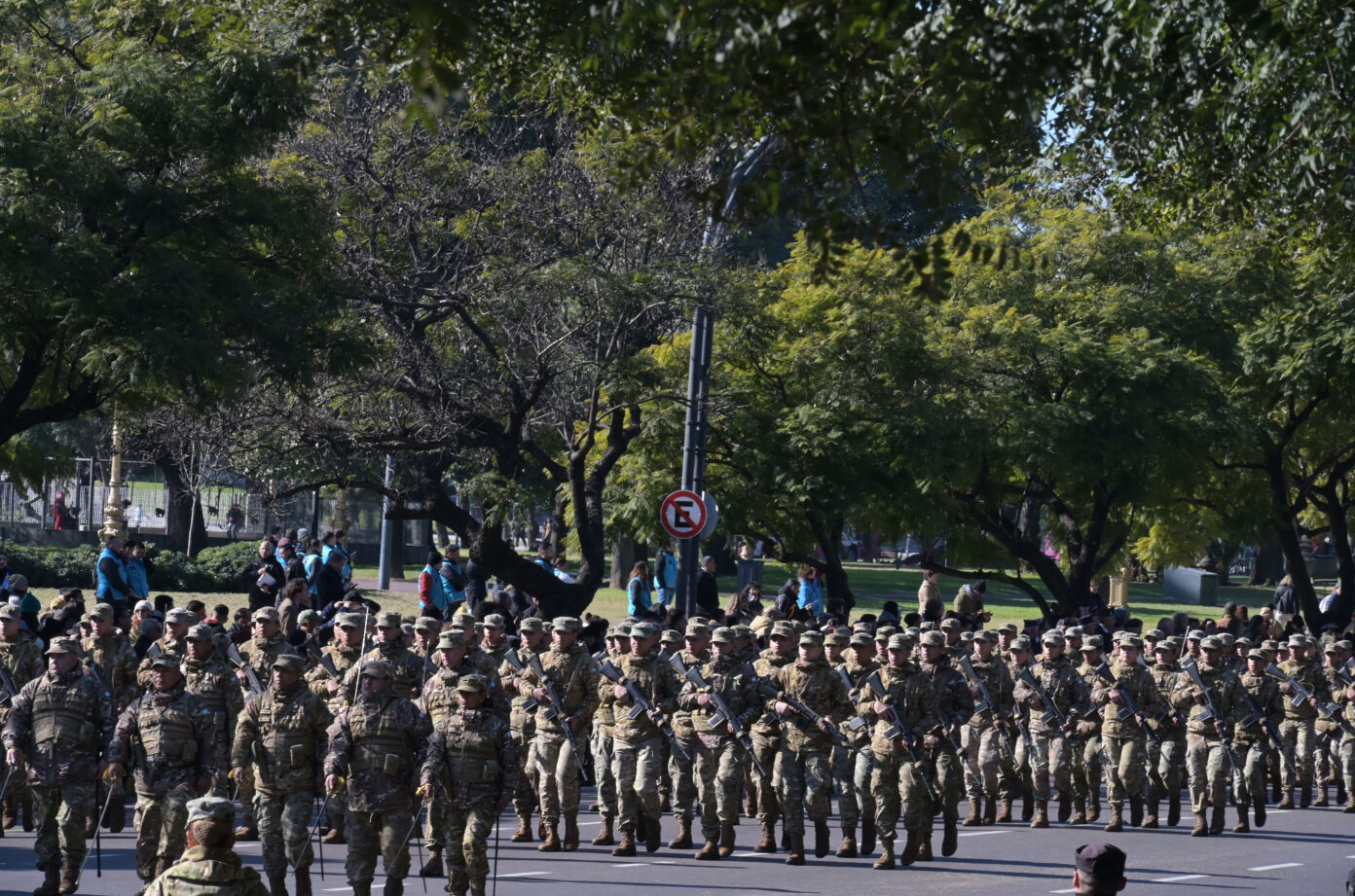 En detalle, así fue el desfile militar por el Día de la Independencia
