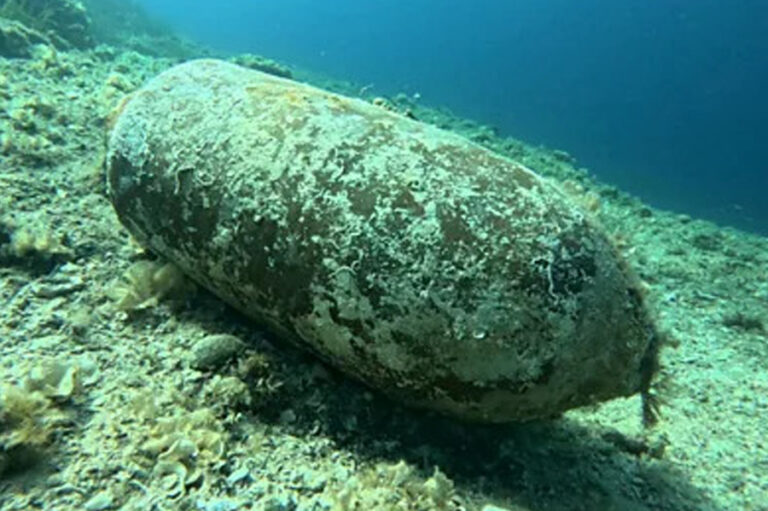 Bombas sin detonar en el mar: el complejo y ambicioso plan protagonizado por robots