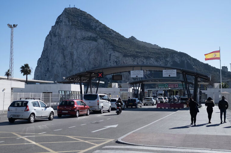 España reivindicó su soberanía sobre Gibraltar en los festejos por la Eurocopa