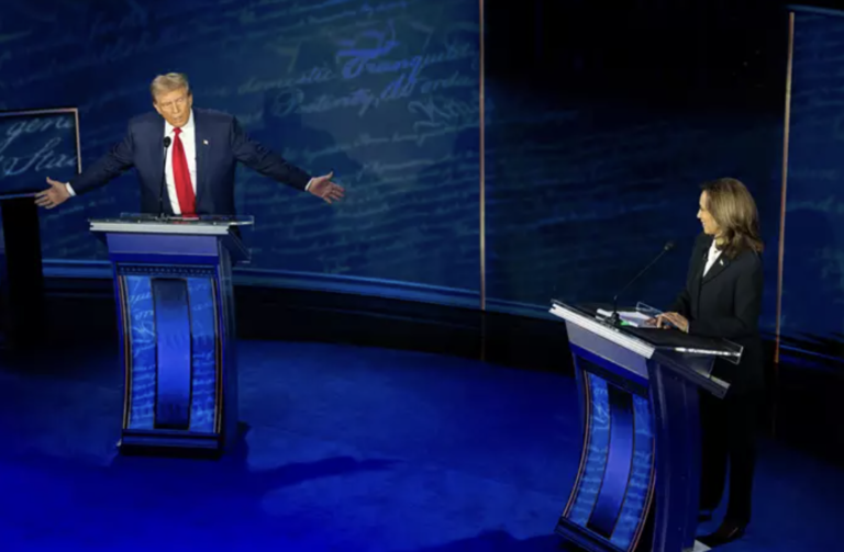 Kamala vs. Trump: un debate al rojo vivo, cargado de descalificaciones y dardos envenenados