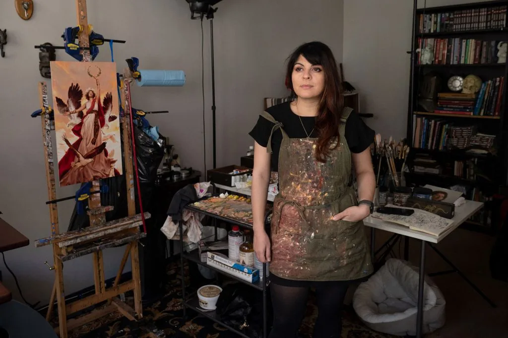 Karla Ortiz una de las artista que demandó a la Inteligencia Artificial
