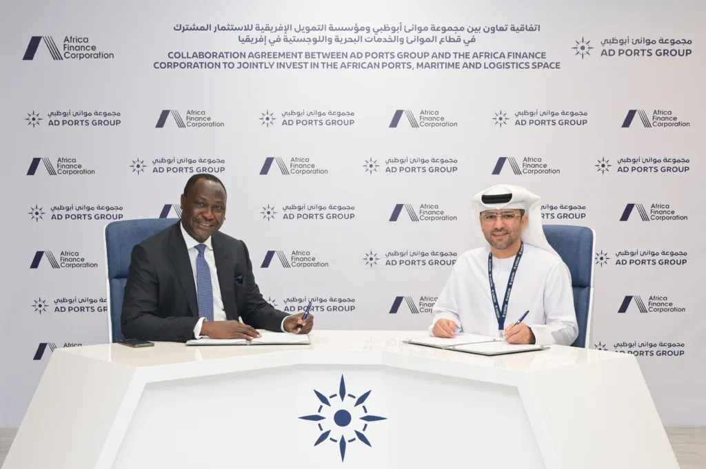 AD Ports, propiedad del emirato de Abu Dabi, uno de los dos grandes protagonistas de la expansión portuaria en África.