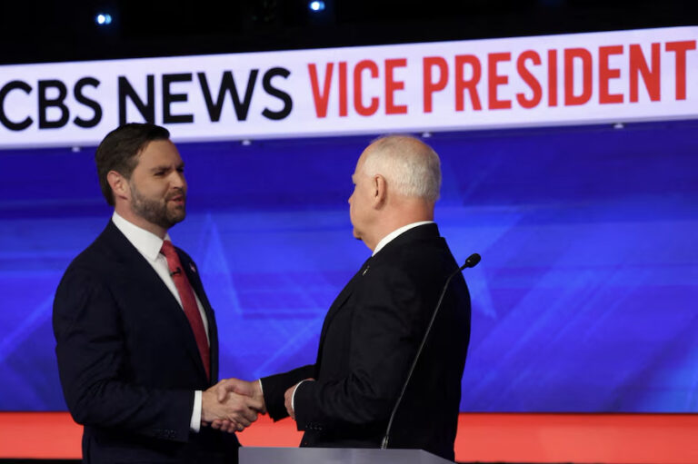 Vance vs. Walz, un debate cordial que dejó en evidencia la grieta ideológica en EE.UU.
