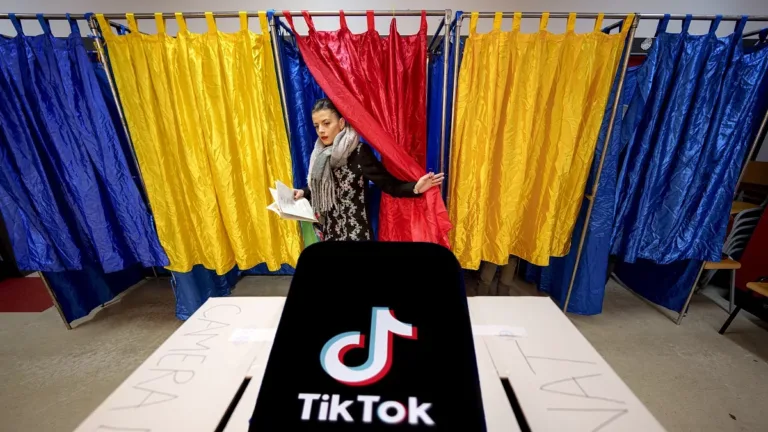 TikTok en la mira de la Unión Europa por las elecciones en Rumania