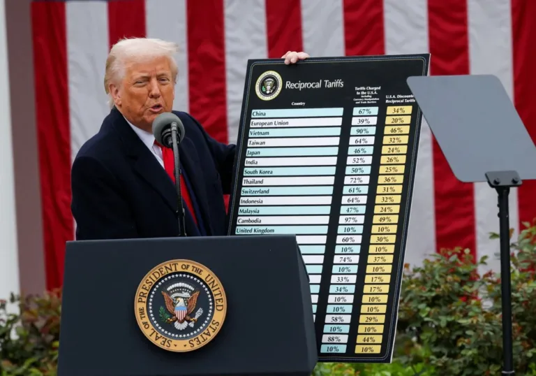 Qué países aliados y rivales están en la lista de aranceles recíprocos de Donald Trump