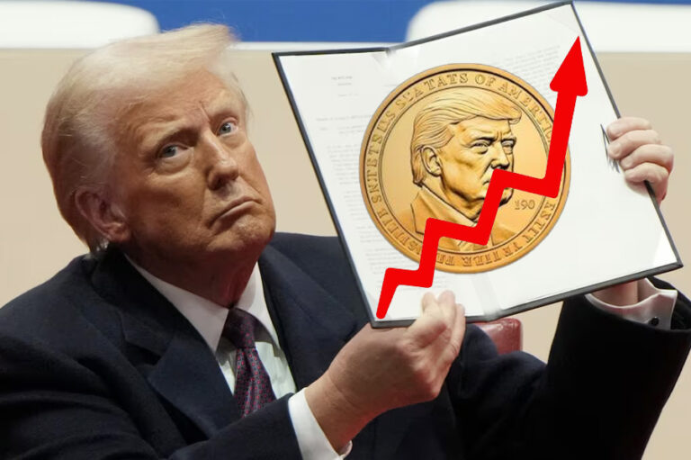 Criptomonedas: por qué el valor de la memecoin de Trump se disparó de forma repentina