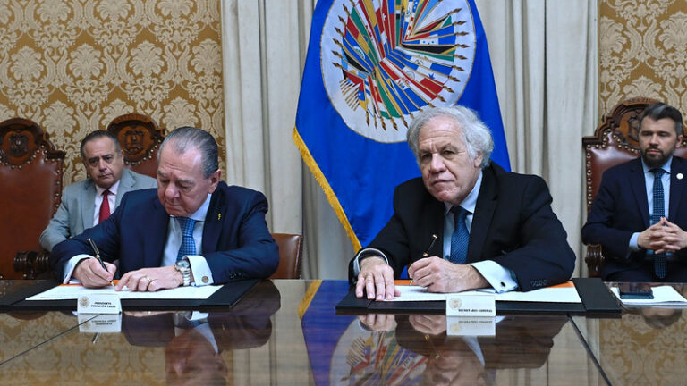 La Fundación TAEDA firmó un acuerdo de cooperación con la Organización de los Estados Americanos (OEA)