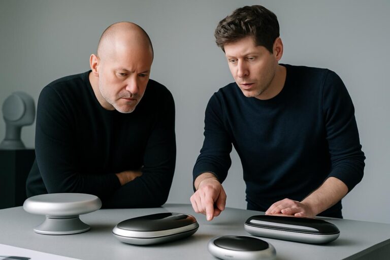 Sam Altman y Jony Ive: la alianza en IA y diseño que busca cambiar el futuro de la tecnología