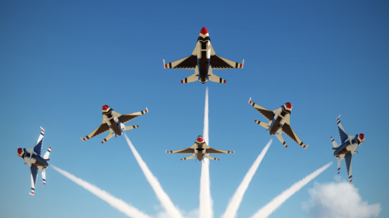 Thunderbirds: el documental sobre la élite de la Fuerza Aérea de Estados Unidos y sus F-16