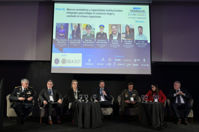 Fundación TAEDA participó del Encuentro Triángulos sobre comercio ilegal y crimen organizado