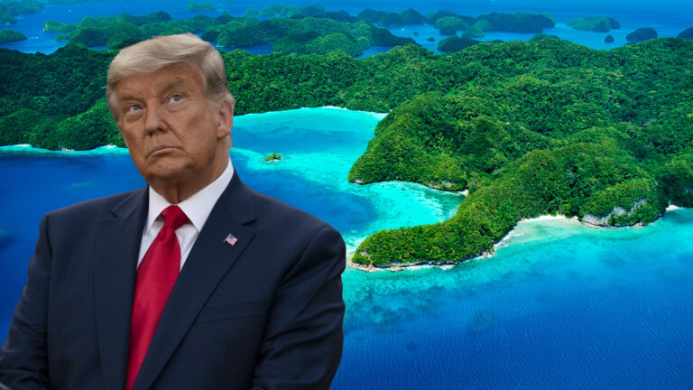 Palaos: el nuevo destino que propuso  Trump para inmigrantes deportados de Estados Unidos