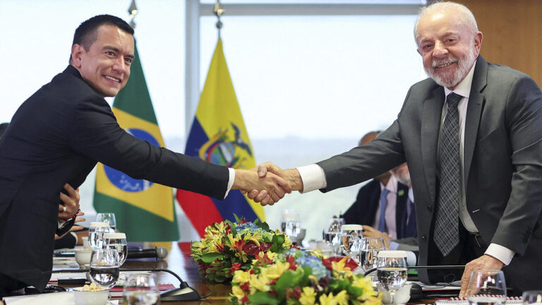 Brasil y Ecuador firman un acuerdo para combatir el crimen organizado transnacional