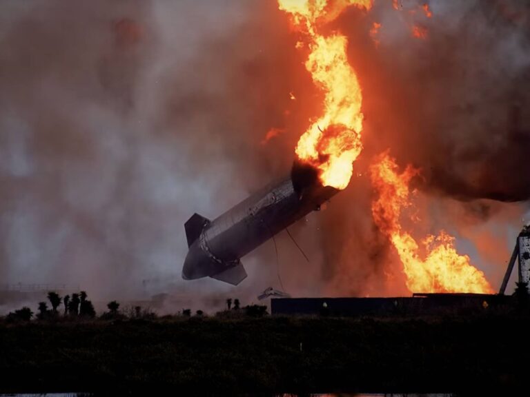 SpaceX a la Luna: preocupación por los incidentes del megacohete Starship