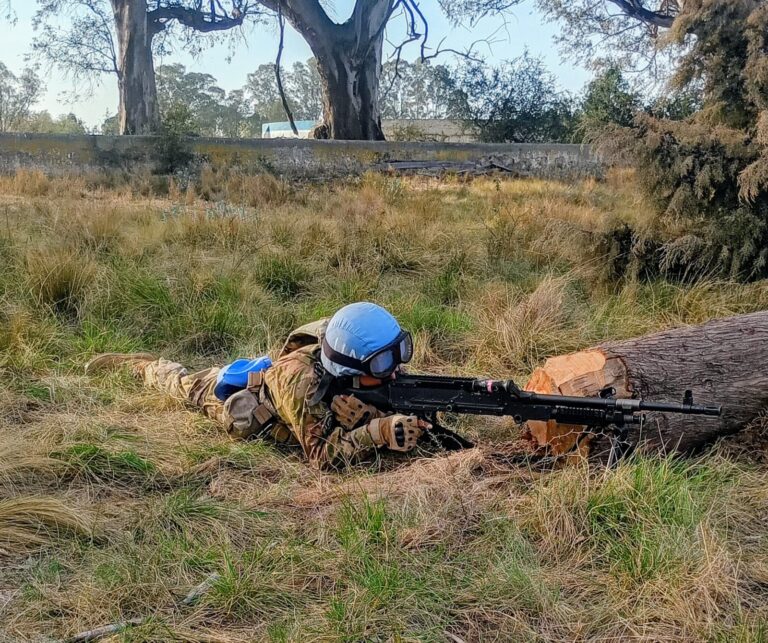 El Ejército Argentino se prepara para el combate: los detalles de las actividades con el CAECOPAZ