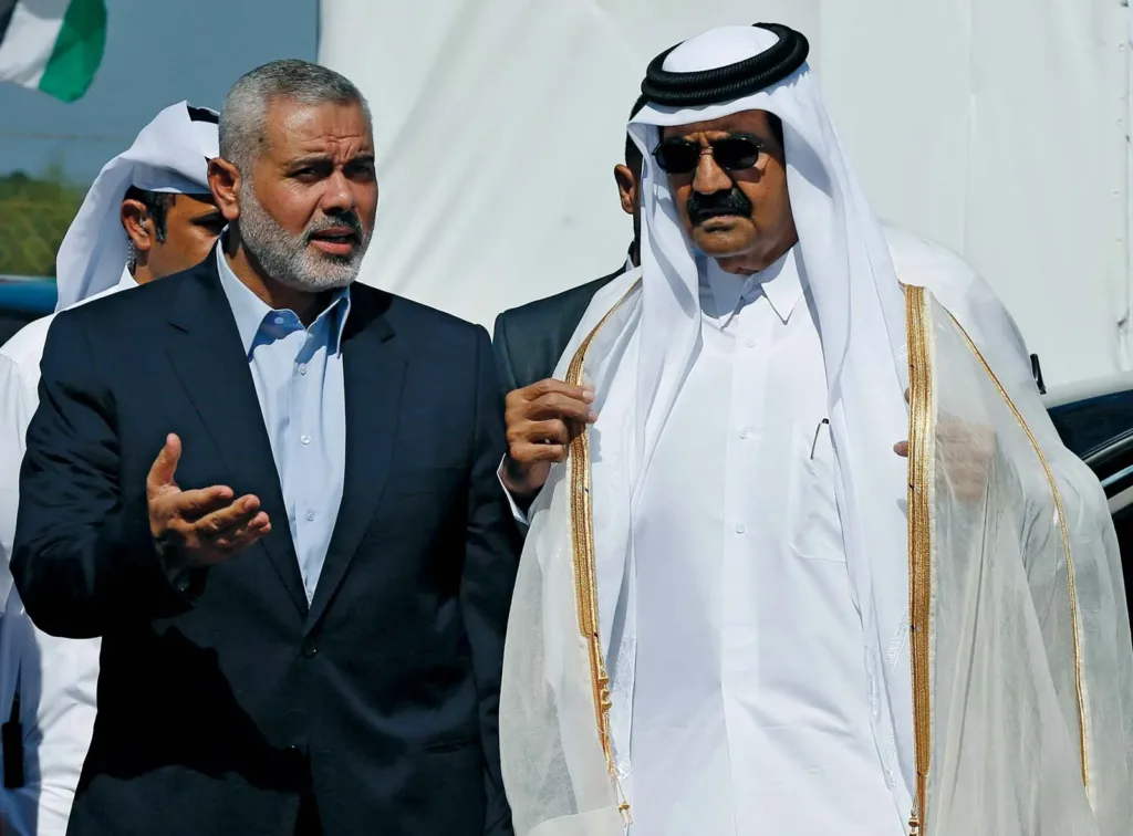 emir-qatar-haniyeh-hamas