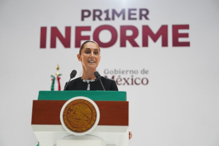 Primer informe de gobierno en México: ¿qué dijo Sheinbaum sobre la seguridad?