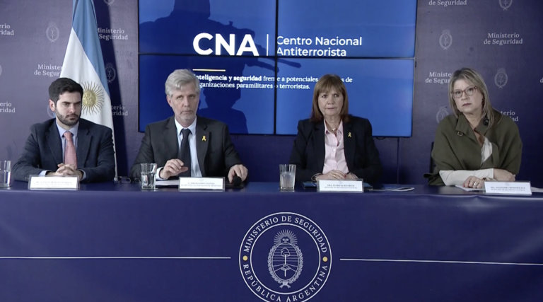 Patricia Bullrich presentó un nuevo organismo antiterrorista contra amenazas extranjeras