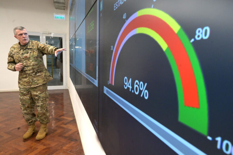 Elecciones 2025: DEF visitó el Comando Electoral para conocer el rol de las Fuerzas Armadas en la custodia de las urnas
