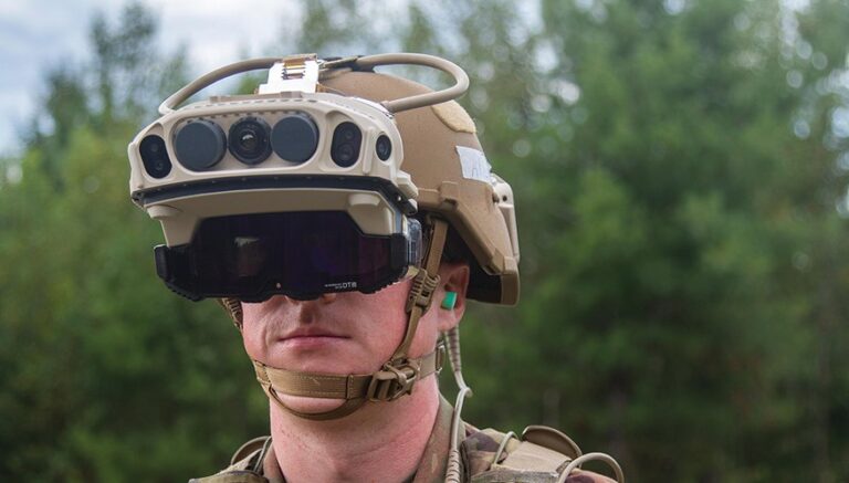 El casco inteligente de Meta que convierte la guerra en un videojuego