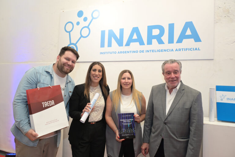 TAEDA dijo presente en la primera edición de los premios del Instituto Argentino de Inteligencia Artificial