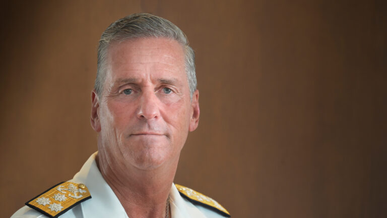 Marcelo Dalle Nogare, jefe del Estado Mayor Conjunto: el marino a cargo de las operaciones militares argentinas