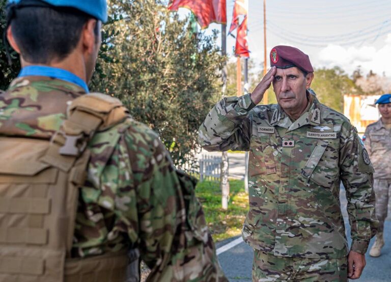 General Héctor Tornero desde Chipre: “No se puede entrenar ninguna paz, si primero no se es un buen soldado”