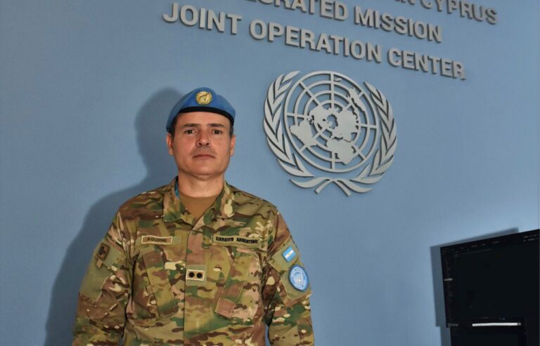 La ONU en Chipre: DEF con el teniente coronel Leonardo Aguirre, jefe de Operaciones de la UNFICYP