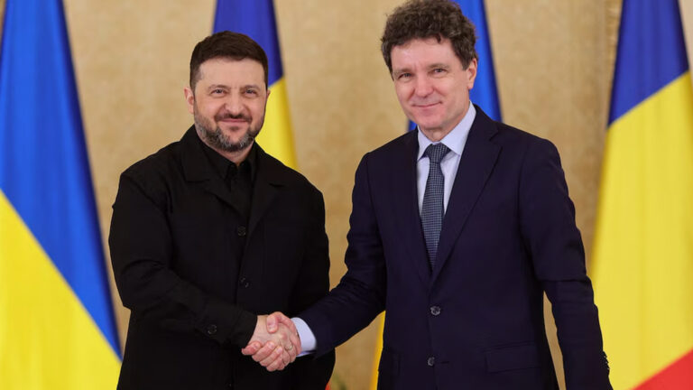 En medio de la guerra, Ucrania y Rumania afianzan su cooperación en defensa y energía