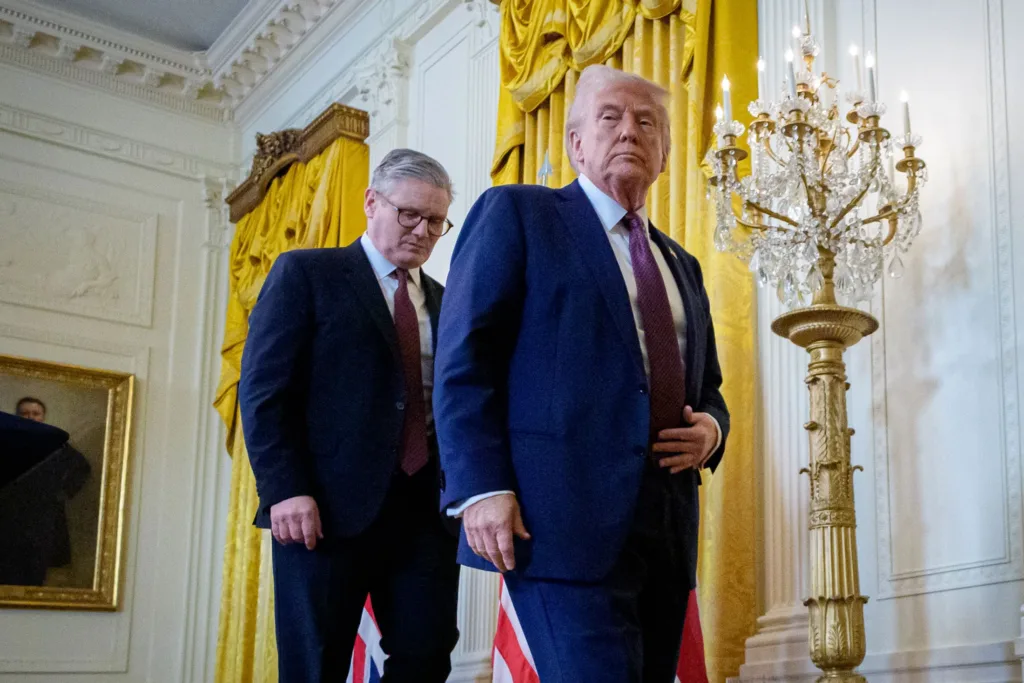trump-starmer-relacion